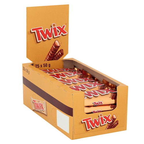 Twix Chocoladereep 25 repen