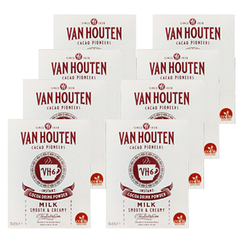 80x Van Houten ZACHT & ROMIG warme chocolademelk in handige zakjes.