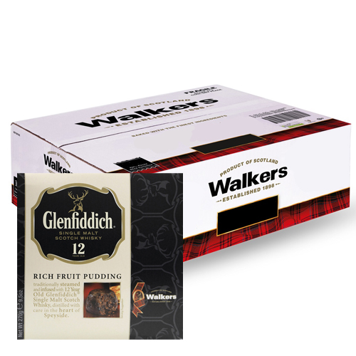 Walkers - Glenfiddich Rich Fruit Pudding - 6x 227g