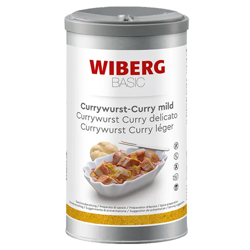 Wiberg Curryworst Curry Mild 580g