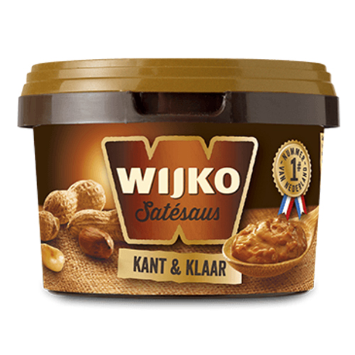 Wijko - Satésaus Kant-En-Klaar - 2,5 Kilo - Emmer - Grootverpakking