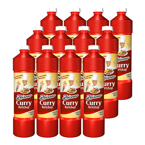 Zeisner Curry ketchup 12x 800ml